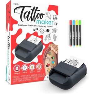 Hello Blink Tattoo Maker Create and Print Custom Temporary Body Art for Kids 8+